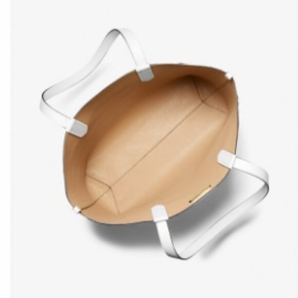 $169 NWT MM KORS Extra-Large Leather Reversible Tote - Picture 9 of 12